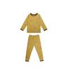 Pijamas de Primavera y Otoño para Niños y Niñas Clase a Dibujos Animados Ropa y Pantalón de Otoño Conjunto para Bebé 280g Lana Pull-Up Ropa para Casa