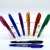 Novo insert caneta neutra apagável cor caneta neutra apagável 0.7MM caneta de fricção impressão transferência térmica caneta apagável