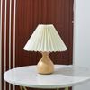 Estilo Nórdico Madeira Maciça Vintage Coreano Blogueiros Coreanos Recomendam ins Quarto Dormitório Decorativo Pequeno Abajur de Mesa