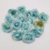 Color degradado estilo europeo brote de té DIY corona hecha a mano estilo Mori material cabeza de flor de rosa de simulación accesorios decorativos hechos a mano