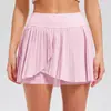 Conjunto de Roupa Esportiva Transfronteiriça Caijue para Mulheres, Roupa de Yoga Respirável, Roupa de Fitness de Manga Curta, Conjunto de Roupa Slim-Fit para Badminton e Tênis para Mulheres