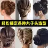 Grampo de cabelo em U para penteados de coque para mulheres, novo modelo 2026, ferramenta de fixação de coque de alta qualidade, grampo preto de quatro dentes