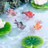 Paisaje en miniatura, decoraciones creativas y lindas de peces pequeños y koi, paisajismo para acuarios y peceras, accesorios decorativos DIY, adornos pequeños