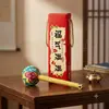 Martillo de salud de artemisa regalo pequeño, martillo de percusión de meridianos de artemisa, martillo de masaje para ocho puntos, juego de regalo de martillo de salud