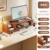 Suporte para monitor de computador, organizador de mesa, base para display de estação de trabalho, estrutura de suporte, suporte estendido para laptop com gavetas