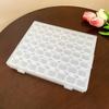 Brincos simples transparentes à prova de poeira brincos colar caixa de joias multi-grade caixa de armazenamento anel design caixa de joias atacado