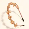 Faixa de Cabelo Dupla Camada, Novo Estilo Coreano Versátil com Strass Super Fada Presilha de Cabelo de Cristal de Alto Padrão, Acessório de Cabelo para Penteado de Coroa Alta