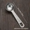 Conjunto de Colheres Medidoras de Aço Inoxidável com Balança Dispositivo de Medição para Assar Colher de Tempero para Café Grão de Café