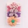 Nuevo Set de Diademas Infantiles Estilo Europeo y Americano, Diademas de Nylon Cómodas y Suaves para Bebés, Accesorios para el Cabello de Bebé, Venta al por Mayor