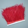 Plumas pequeñas rojas de fábrica directas, accesorios de joyería para manualidades, accesorios de ropa, diseño de escena, plumas