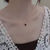 Collar con Anillo de Zirconia de Temperamento para Mujer Cadena de Clavícula Personalizada Nuevo Estilo Caliente 2025 Lujo Accesible Nicho Collar de Gama Alta