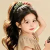 Scrunchie infantil estilo coreano com bolinhas e babados 2026 novo modelo para meninas, alta elasticidade, não danifica o cabelo, adequado para rabos de cavalo