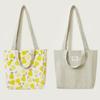Nuevo bolso de lona para mujer, de verano, estilo japonés y coreano, de gran capacidad, para estudiantes, bolso de mano para llevar al hombro