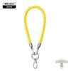 Cordón elegante de 6 mm con hebilla doble para teléfono móvil, para muñeca, corto, funda para teléfono móvil, cordón tejido, cordón para cámara/llaves, antipérdida