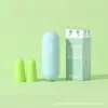 Tapones para los oídos de esponja para dormir, tapones para los oídos de espuma viscoelástica para protección auditiva contra ronquidos, tapones para los oídos de reducción de ruido de 3 m para dormitorio de estudiantes