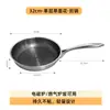 Sartén Pequeña de Cerámica para Uso Doméstico, Compatible con Estufas de Inducción y Gas, Sartén Antiadherente de Acero Inoxidable 304, Transfronterizo