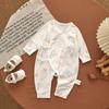 Ropa de Bebé Verano Delgada Lanjing Modal Recién Nacido Ropa de Mariposa Pijama Bebé Clase A Sin Huesos Ropa para Aire Acondicionado