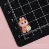 Mini Lindo Dibujo Animado Labubu Resina Brillante Accesorios Pegamento Cremoso DIY Funda de Teléfono Móvil Llavero Accesorios para el Cabello Material