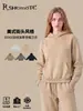 Ropa Masculina RS Transfronteriza Old Money BOXY Sudadera con Capucha Corta Ancha Felpa Pesada de 350G Engrosada Marca de Tendencia Sudadera con Capucha para Hombre