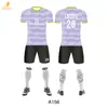 Conjunto Personalizado de Uniforme de Fútbol de Fábrica con Mangas Cortas Estampadas, Ropa de Entrenamiento para Club, Jersey de Competición para Equipo de Empresa