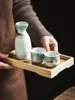 Utensilios para vino, petaca de vino, copa de vino, copa individual, empaque individual, copa personal retro estilo japonés para sake y licores