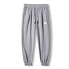 Pantalones Casuales Waffles para Hombre Primavera y Otoño Ins Moda Deportiva Holgados Marca de Moda Versátil Etiqueta en el Tobillo
