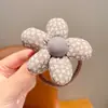 Elástico de Cabelo Infantil com Flor e Laço, Elástico que Não Machuca o Cabelo, Alta Elasticidade e Corda de Cabelo Durável, Faixa de Cabeça Infantil