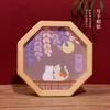 Bordado de Suzhou bordado DIY hecho a mano bordado propio bolsa de materiales para abanico redondo bordado adornos para principiantes bordado de punzonado bordado bordado propio bordado