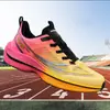 Zapatos casuales para hombre de comercio exterior, zapatillas para correr con placa de carbono, zapatos de malla de otoño de suela ultra ligera y suave, zapatillas deportivas para exámenes físicos de estudiantes de secundaria, talla grande 48