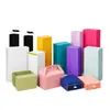 Cajas de cartón blanco impresas a medida para empaque, cajas de regalo, cajas de empaque exterior para productos cosméticos y digitales, impresión a medida