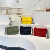 2025 nueva bolsa de hombro de tela de nylon de color liso bolsa cruzada ligera moda simple monedero para teléfono móvil 05283-SF