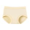 Roupa Íntima Feminina Roupa Íntima Modal Feminina Cintura Média Sem Costura Não Aperta Crotch Antibacteriano de Ácido Polilático Calcinhas Respiráveis para Meninas