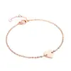 Pulseira Japonesa e Coreana Nova Pulseira de Amor de Verão Pulseira de Aço Inoxidável Banhada a Ouro Pulseira com Gravação Atacado Transfronteiriço