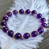 Pulsera de Amatista Imitación Uruguay para Mujer Nueva Entrada Lujo Diseño de Nicho Pulsera de Cuentas de Transferencia para Regalo de Cumpleaños de Novias