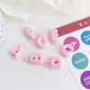 Chen Ming Perlas Alfabeto Inglés con Agujero para Colgar Acrílico 26 Letras Inglesas Color Sólido Materiales y Accesorios para Manualidades con Cuentas