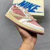 Modelo de Colaboración Aj1 Gancho Invertido Zapatillas de Caña Baja Baja Versión Alta Zapatos de Pareja Unisex Zapatos Deportivos Retro Transfronterizos Zapatos de Baloncesto