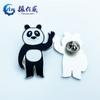 Insignia de Dibujos Animados Insignia de Esmalte de Panda de Animación Personalizada Fabricación de Insignias Regalo de Actividad Escolar Personalizado Insignia Conmemorativa