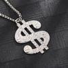 Pendente de dólar estilo hip hop transfronteiriço item da moda amazon mais vendido joia de rua personalizada corrente para suéter fabricante