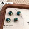 Concha Forma de Caracola Estilo Oceánico Colección Pendientes Pendientes Llavero Bolso Colgante Cerámica Acrílico Cuentas DIY