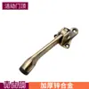 Batente de Porta Pedal de Pé Suporte de Batente de Porta Liga de Zinco Espessado Semiautomático Batente de Porta Fixo Ferragens Produto Quente Transfronteiriço