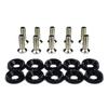 Modificación de coche JDM tornillo arandela barra delantera y trasera tornillo de refuerzo M6 tornillo arandela decoración arandela de una sola capa Universal
