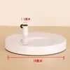 Base de Lámpara de Escritorio 19cm 15cm Diámetro Base Grande Base para Lámpara de Uñas Base Plana Estable y Anticaída para Escritorio