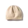 Cachemira Otoño/Invierno 2026 Nuevo Suéter de Punto de Alta Gama para Mujer Calidez para Exteriores Sombrero con Protección para Orejas de Jacquard Gorro de Punto Casual para la Cabeza