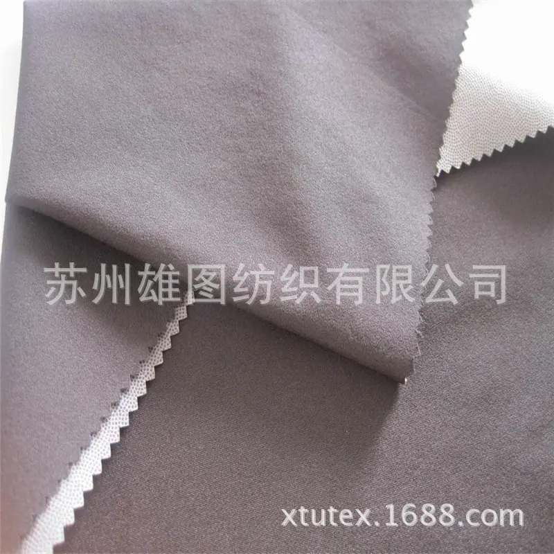 斜纹弹力春亚纺复合膜