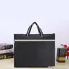 Bolsa para Archivos B4 A4 Tela Oxford Bolsa para Documentos Bolsa de Conferencia Clase de Capacitación Impresión Personalizada LOGOTIPO Gran Capacidad Portátil Maletín de Hombre