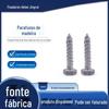 Parafuso para Madeira Hexágono Externo Parafuso para Madeira Autoatarraxante Parafuso com Dente para Madeira Meio Dente Fio Gong
