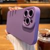 Nueva Funda Mate Apple 17 Adecuada para iPhone 15 Borde Recto 16 Pro Max Cubierta Protectora Anti-Caídas de Gama Alta