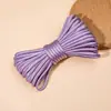 Tira de Cierre Oculto de Hilo para Cheongsam 0.5cm Color Único Cuerda Trenzada a Mano Imitación Seda Paquete de Materiales DIY Satén