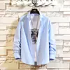 Comercio exterior Taobao al por mayor camisa casual a rayas para hombre camisa de moda de manga larga para hombre camisa de hombre una generación de pelo