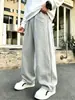 Pantalones de chándal holgados de pierna ancha para niños, pantalones largos casuales deportivos de primavera y otoño, nuevo modelo 2026, pantalones rectos de moda para niños mayores, otoño